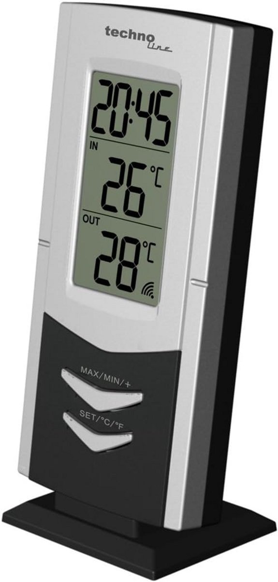 Draadloos Weerstation met Binnen- en Buitentemperatuur | Meet Binnenklimaat