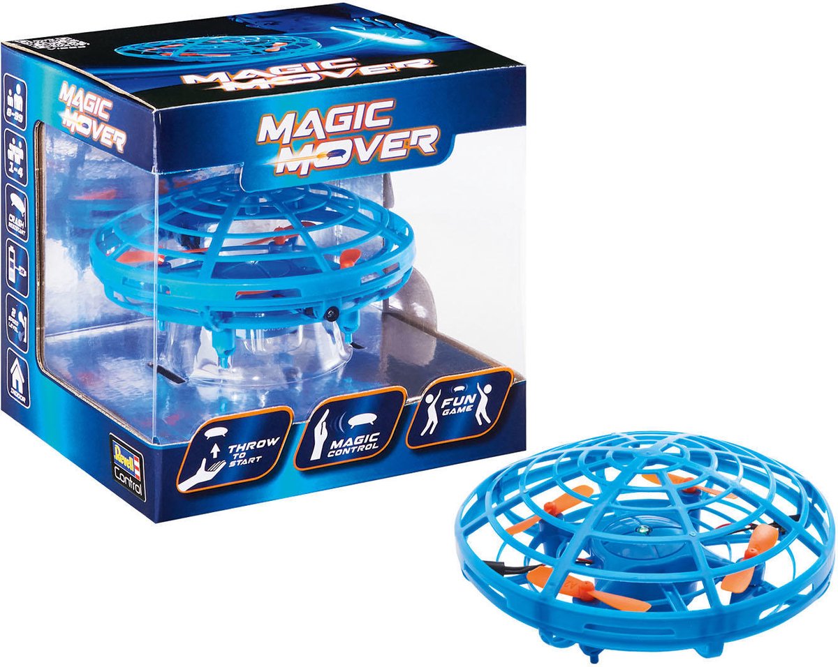 Bol.com Revell RC voertuig - 24106 Action Game - Magic Mover - blue RC Model Kant en Klaar - Revell aanbieding