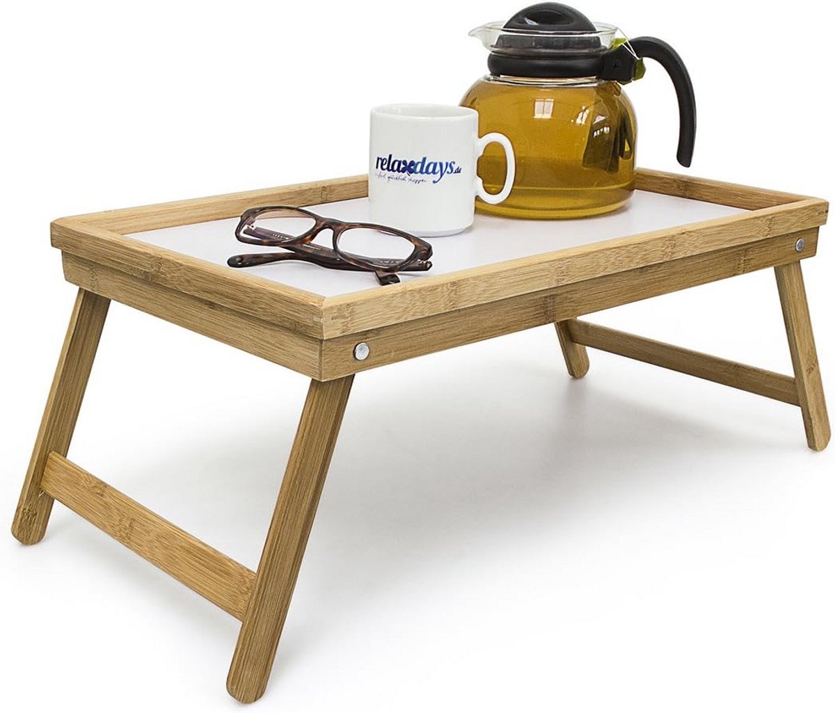 Verstelbaar Bed Dienblad Tafel van Bamboehout