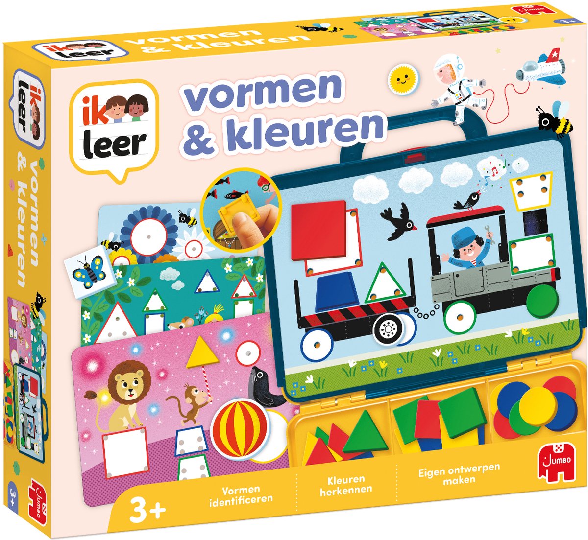 Jumbo Ik Leer Vormen & Kleuren - Educatief spel