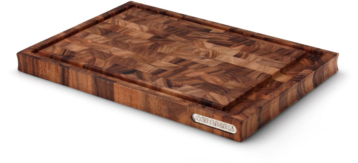 Continenta Snijplank - Acacia Kopshout - 42,5 x 29 x H3,2cm
