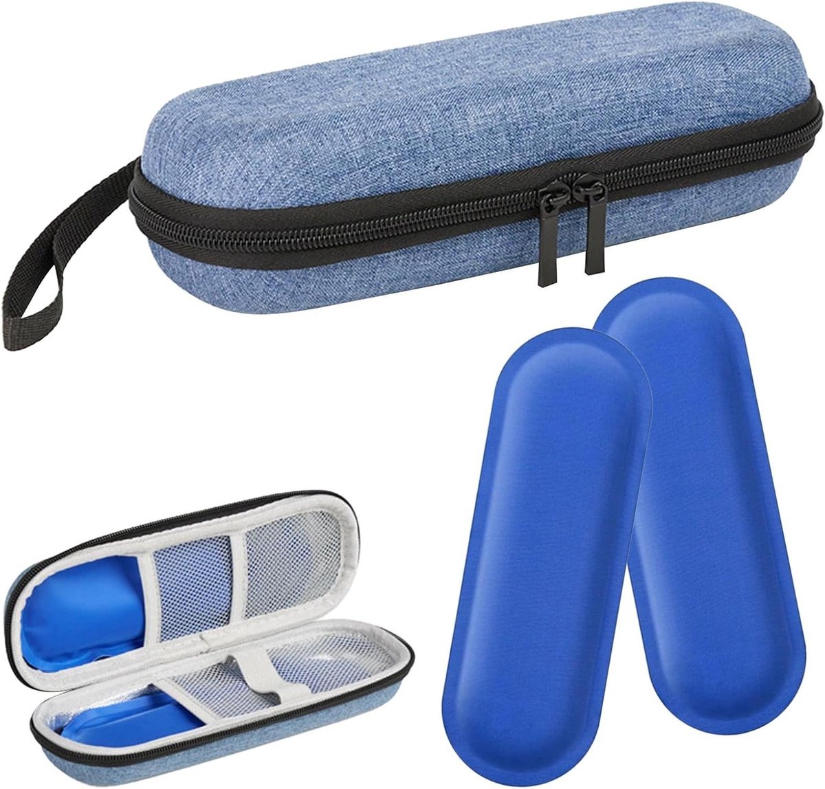 Koeltas voor Insuline Pennen - Geïsoleerde Draagbare Tas met Koelbox en Ice Packs voor Diabetici