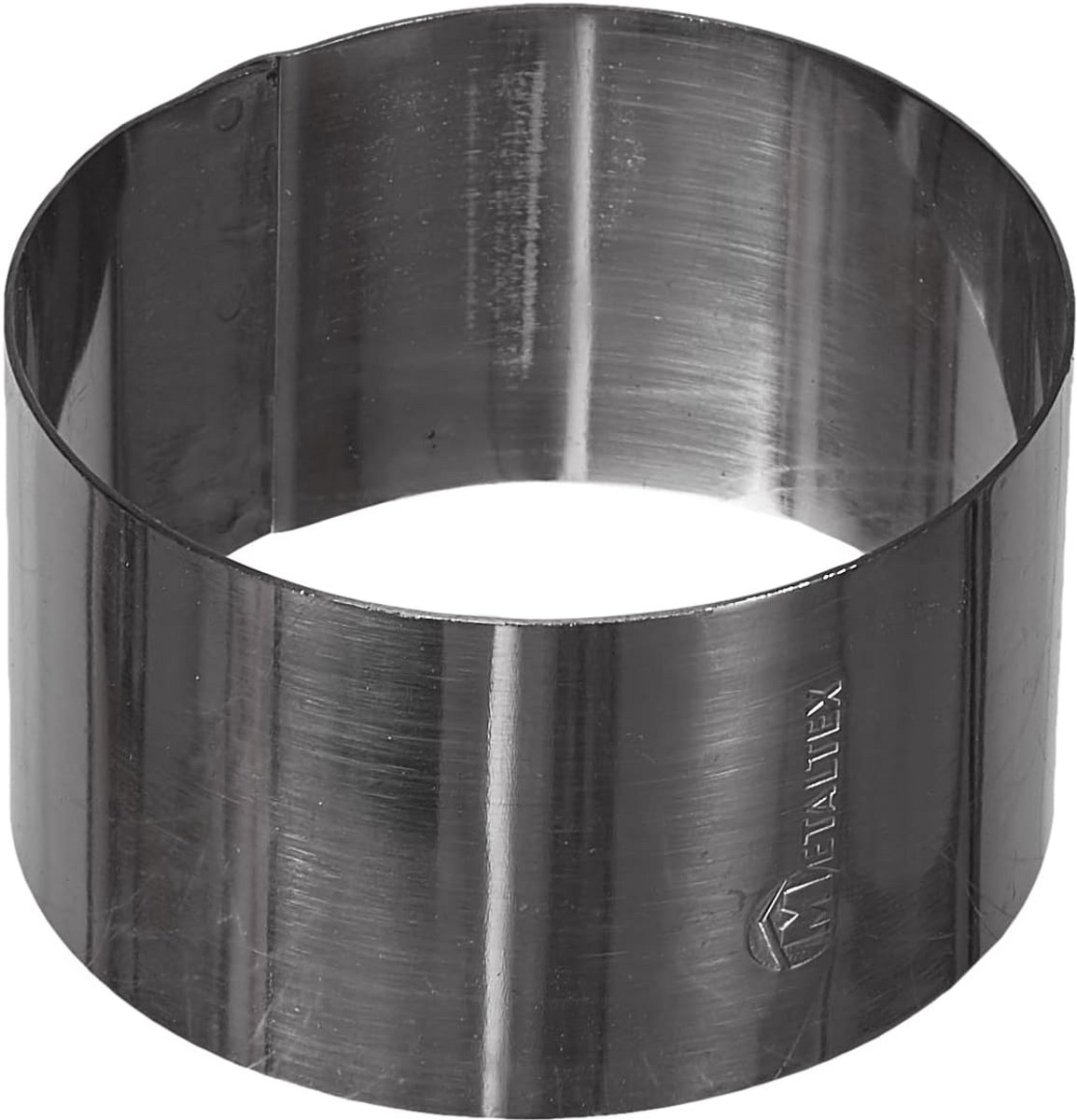 RVS Bakring voor Pannen - 80 x 45 mm - Universele Vormhouder voor Bakken en Vormpjes