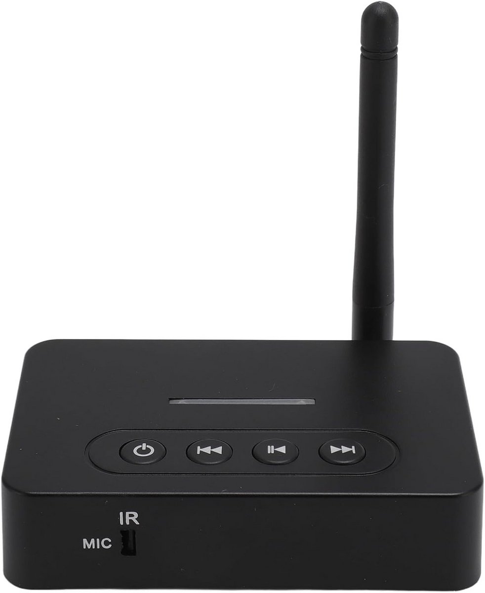 Bluetooth 5.1 Audio Zender Ontvanger 2 in 1 HiFi Adapter met NFC en Afstandsbediening