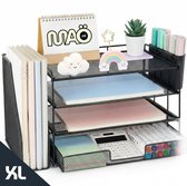 Maomi™ Bureau Organizer XL - 39,4x23,6x21,8 CM - Met Pennenbakjes - Lades & Vakjes - Bureau accessoires - Brievenbak - Kantoor - Bureau - Organizer