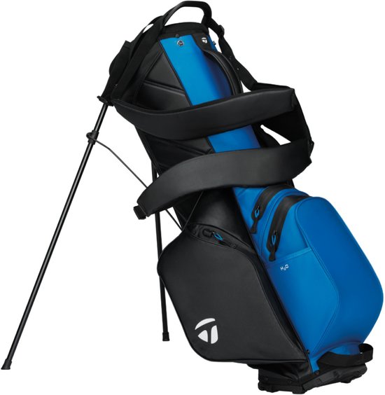 TaylorMade StormDry Waterproof Standbag 2026 - Zwart Blauw — afbeelding 2
