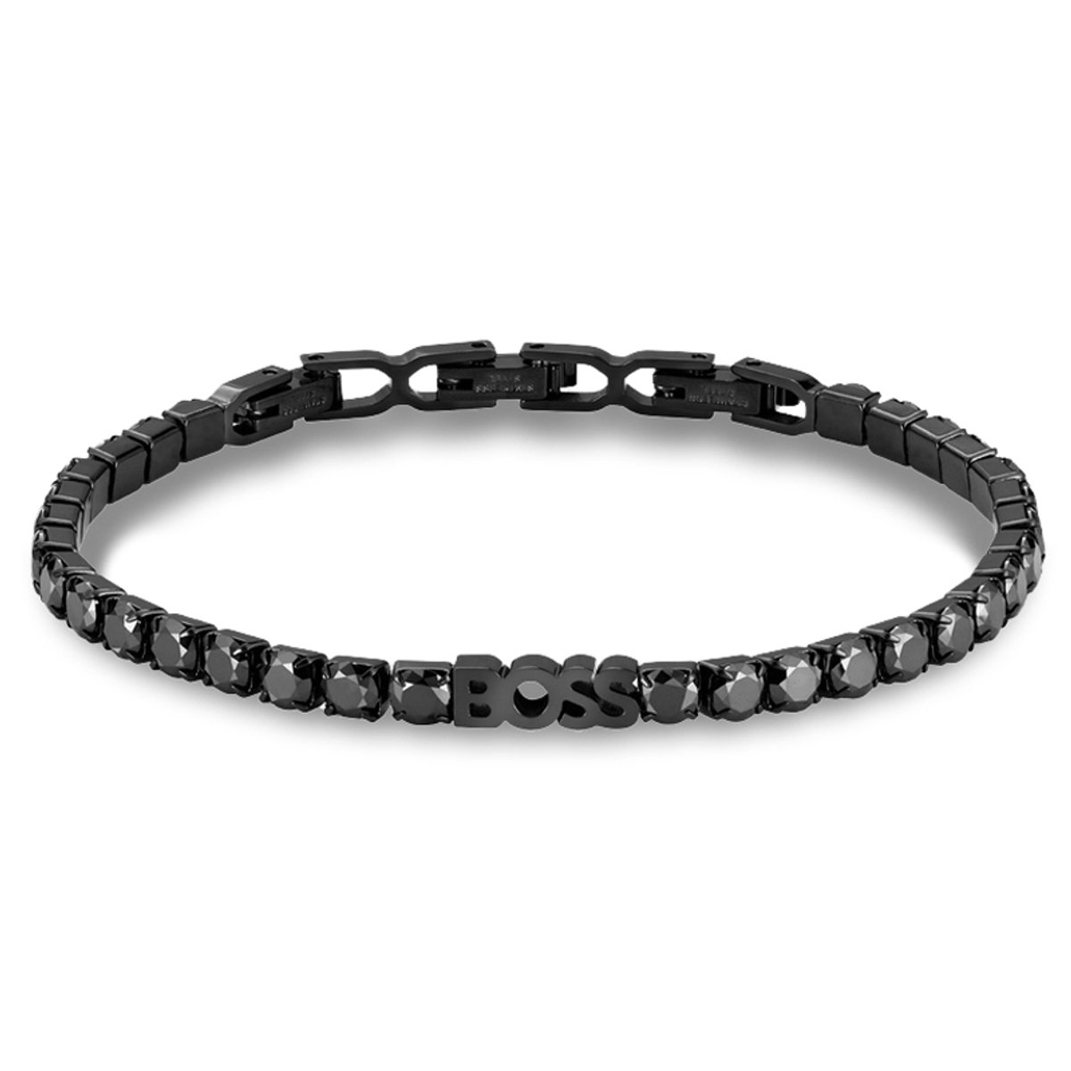 Zwarte BOSS Kassy Glow Armband