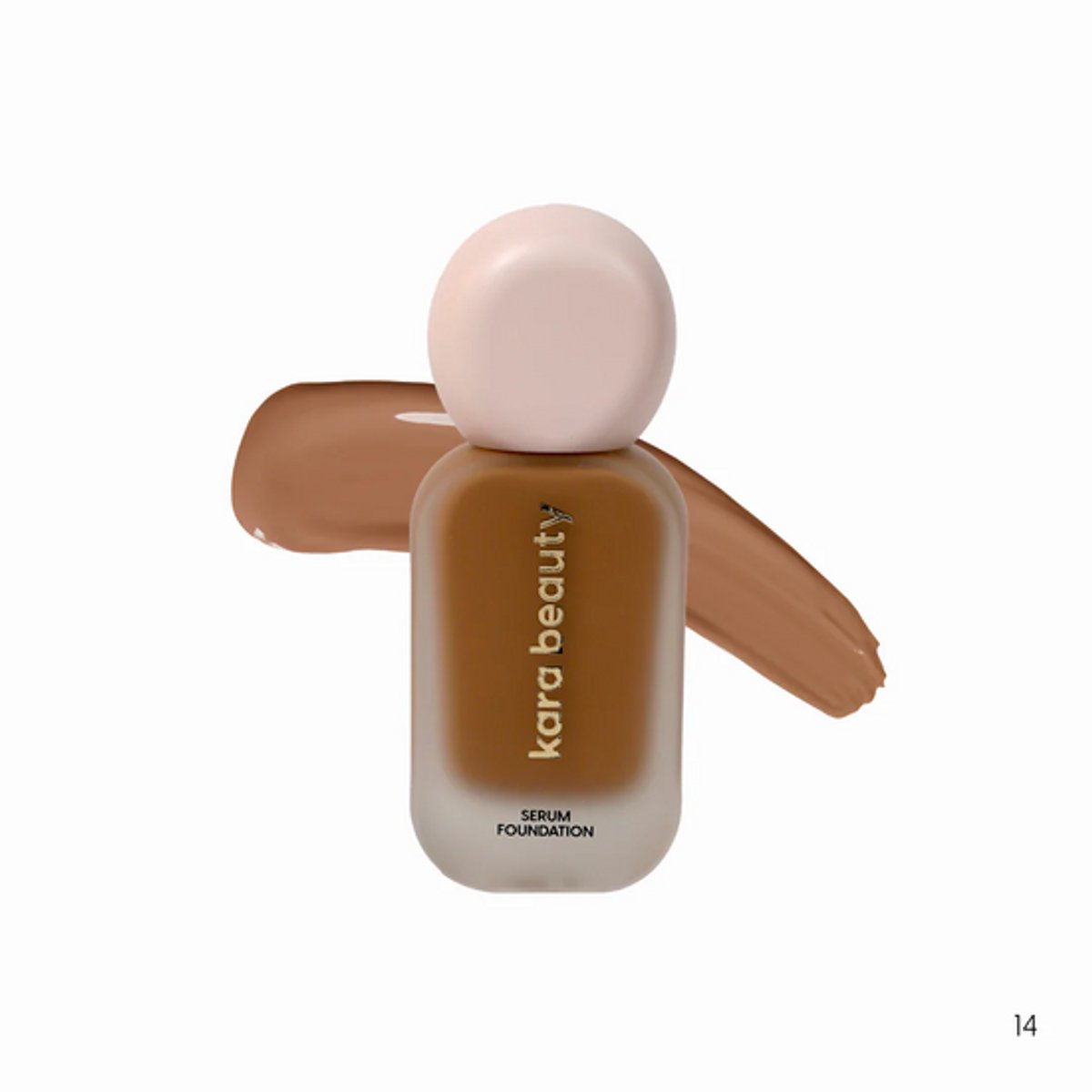 Kara Beauty - GNO - Serum Foundation - 14 Caramel Dusk - Vegan - Foundation - 30 ml
