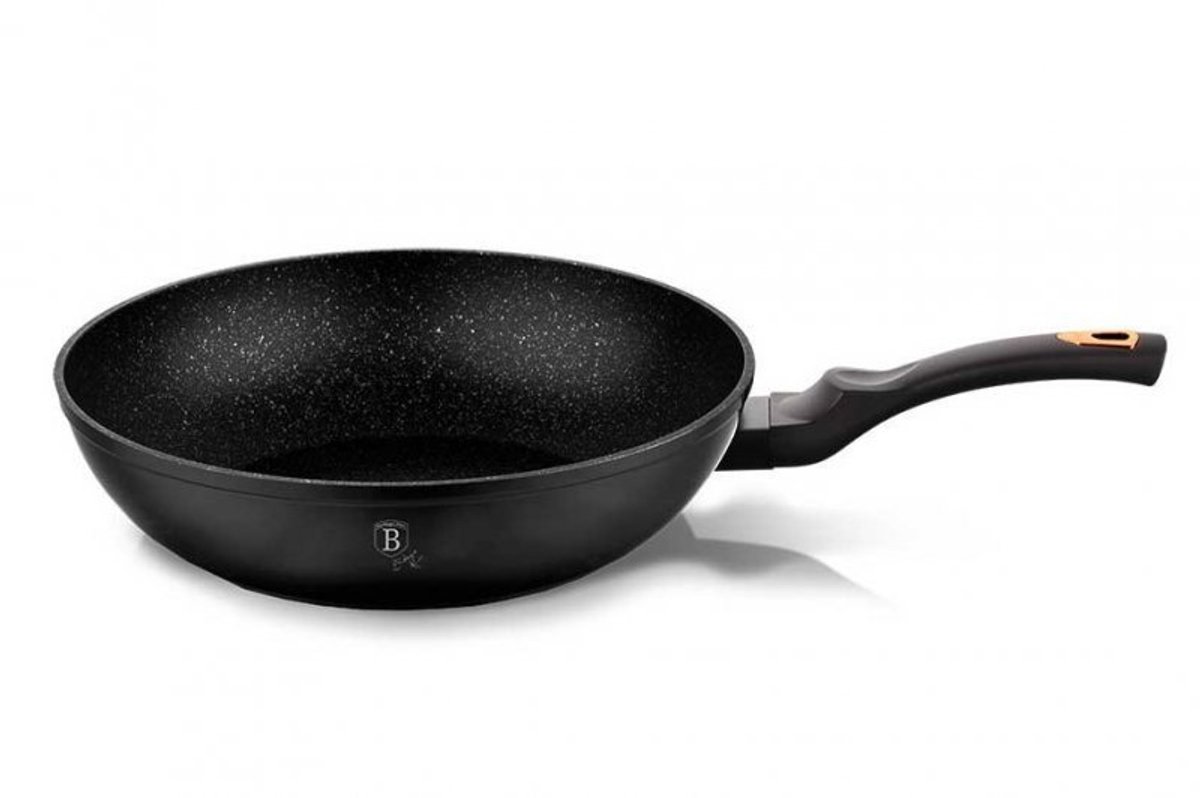 Zwarte wokpan van Berlinger Haus (ø 28 cm)
