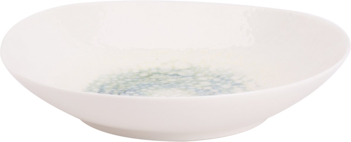 Maastricht Porselein Diep Bord Aqua Mineralis Organic 20 cm 2 stuks