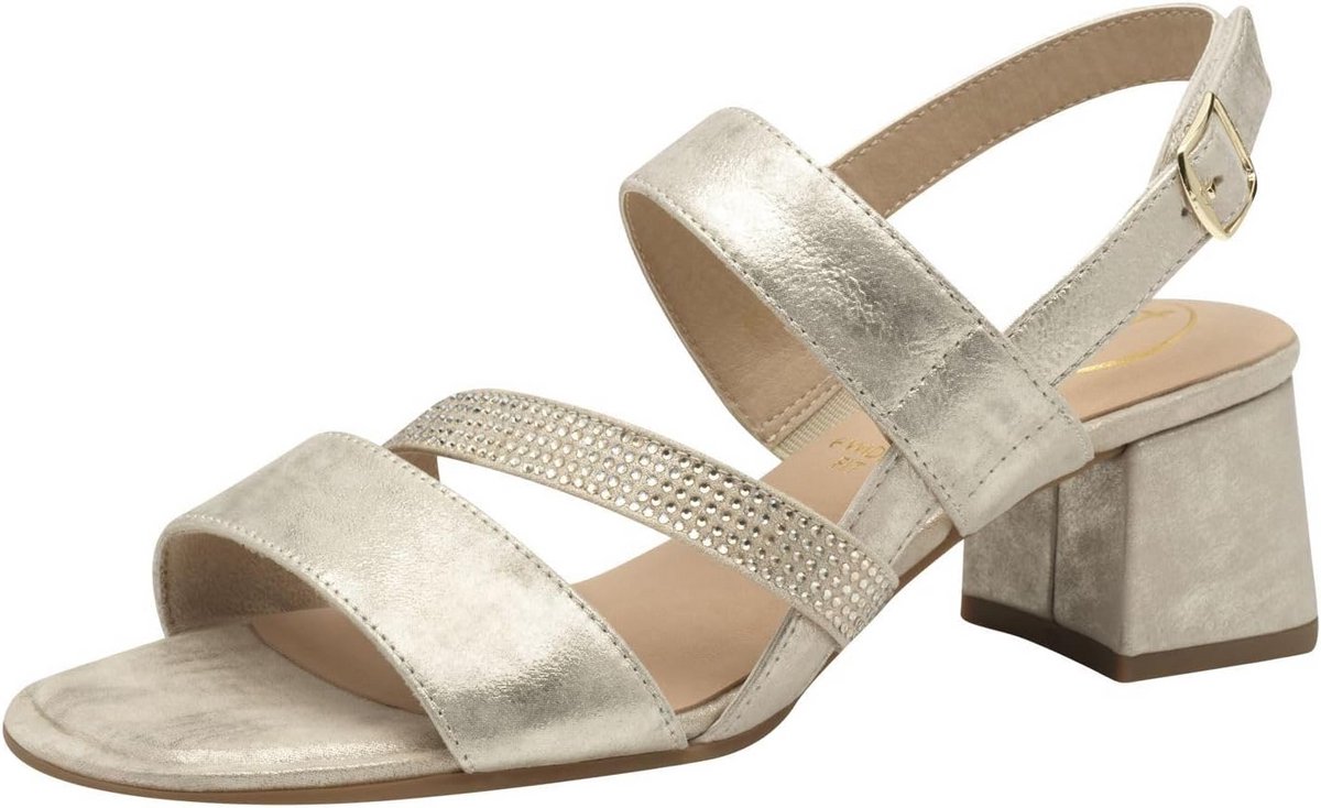Comfortabele Dames Sandalen met Hak voor Brede Voeten