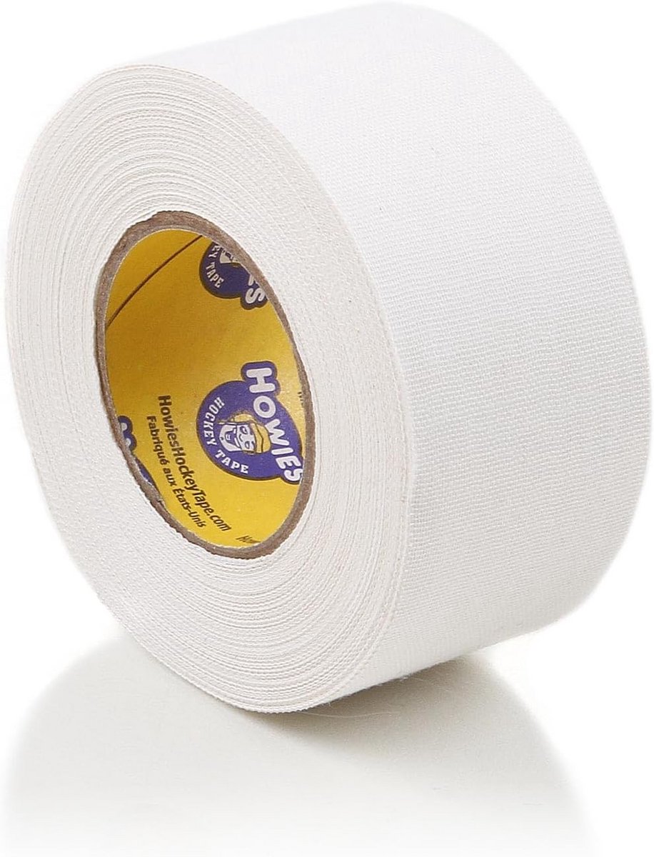 Professionele Cloth Hockey Tape Zwart/Wit voor IJshockeystick - 38mm Breedte