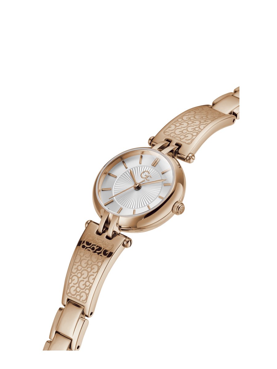 Gc Gc Logochic Quartz Analog Roségoudkleur Case: 100% Stainless Steel | Armband: 100% Stainless Steel 25 Y72002L1MF