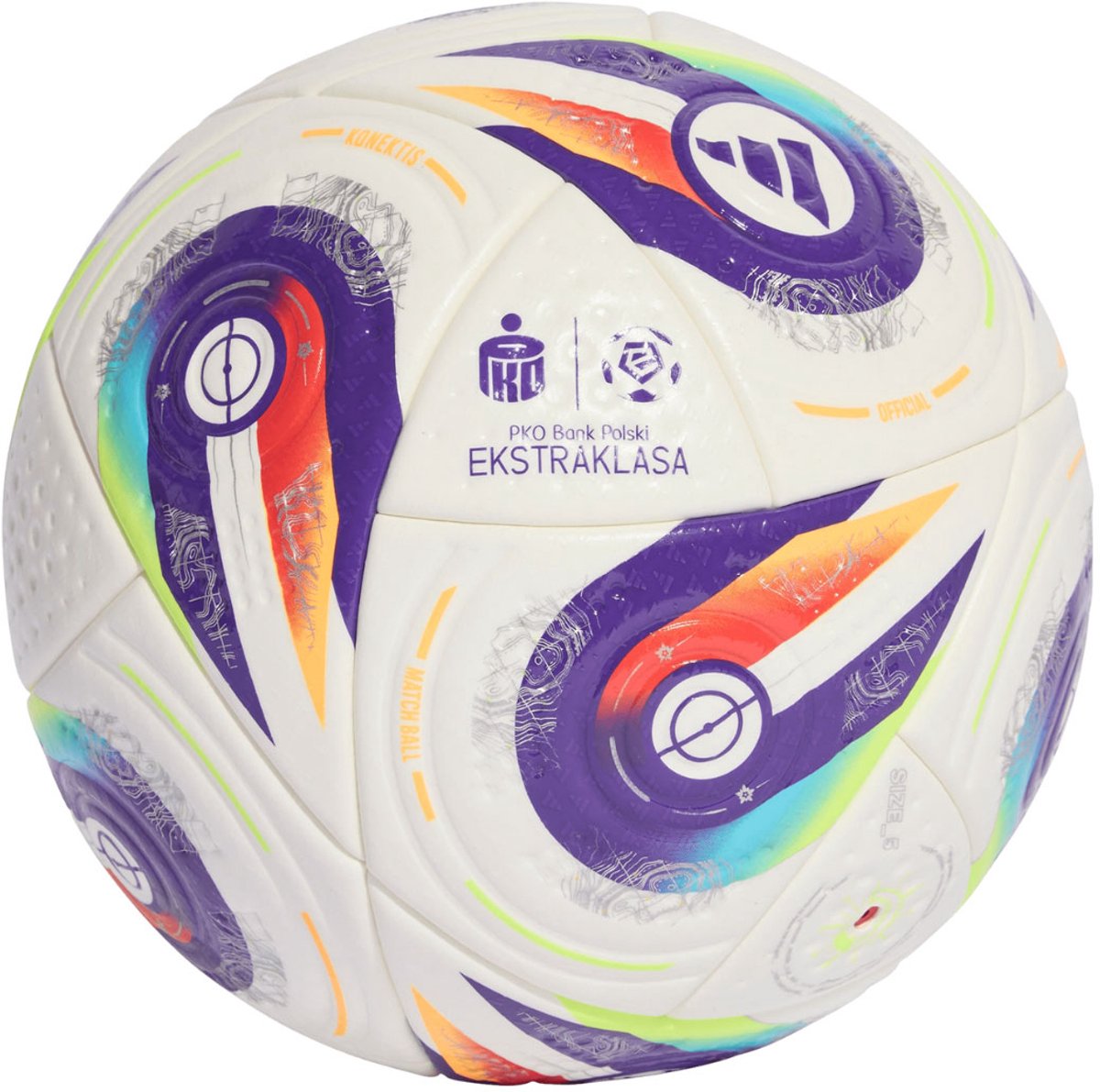 Adidas Ekstraklasa Pro Voetbal kleurrijk - Maat 5