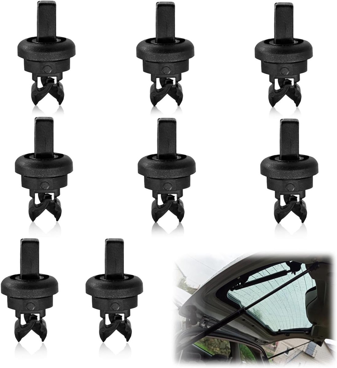 8 Stuks Achterbank Plank Clips Bevestigingsclips voor Diverse Auto Modellen