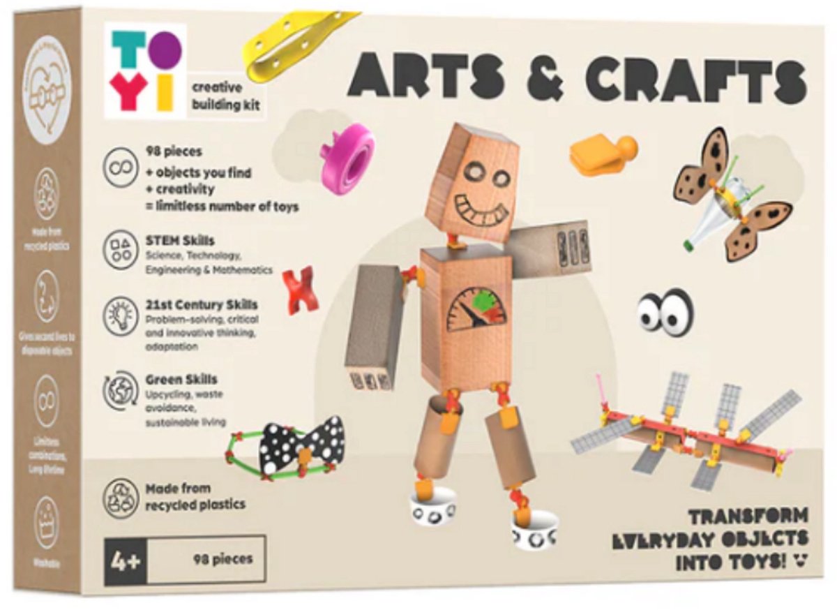 Toyi bouwpakket arts and crafts
