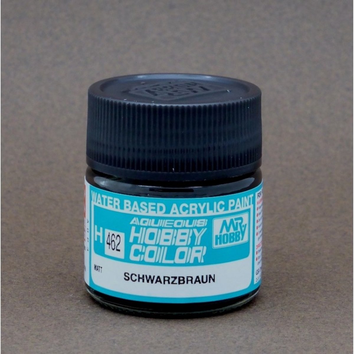 Gunze H-462 - Black Brown - Mr. Hobby Aqueous Modelbouwverf 10ml