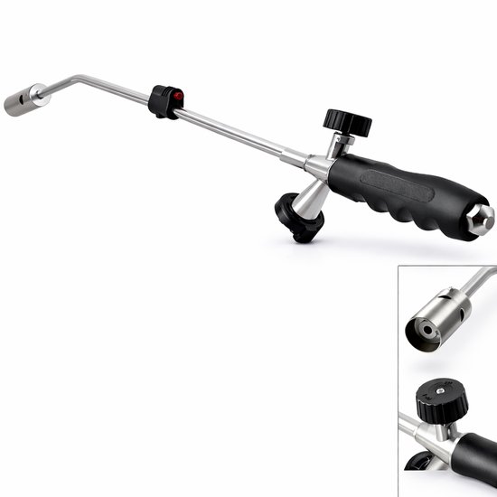 SMH LINE® Onkruidbrander - 80cm - Regelbaar - Piezo ontsteking