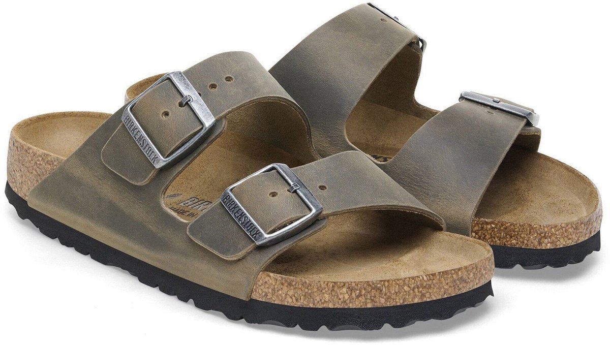 Birkenstock Arizona FL Slippers Senior Bruin