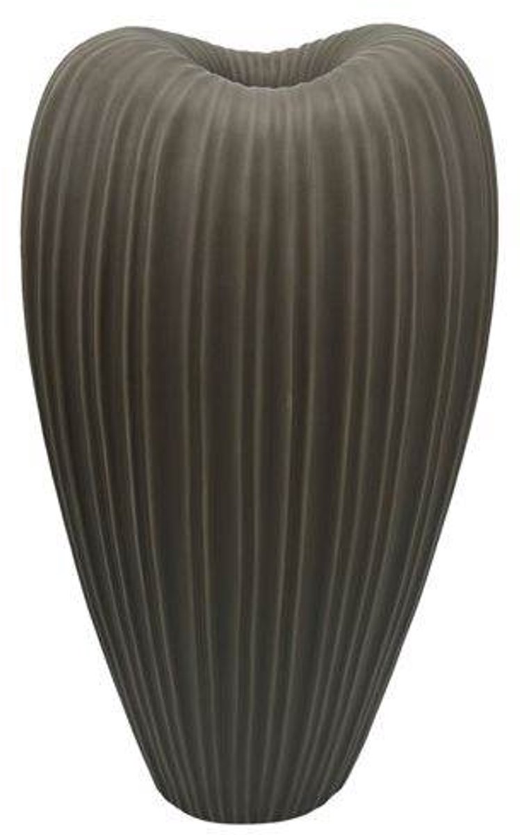 Fugurato vaas 9041 | 25,5x19,5x51 cm grijs