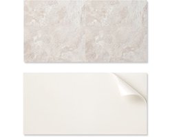 Pakket PVC-tegels met patroon voor de woonkamer, zelfklevend, natuursteenpatroon, 6x60x30 cm