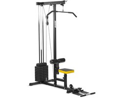 Dione LT60 - Multi Lat Tower - Lat Pulley - Krachtstation - 60kg trainingsgewicht - Uitreidbaar tot 90kg!