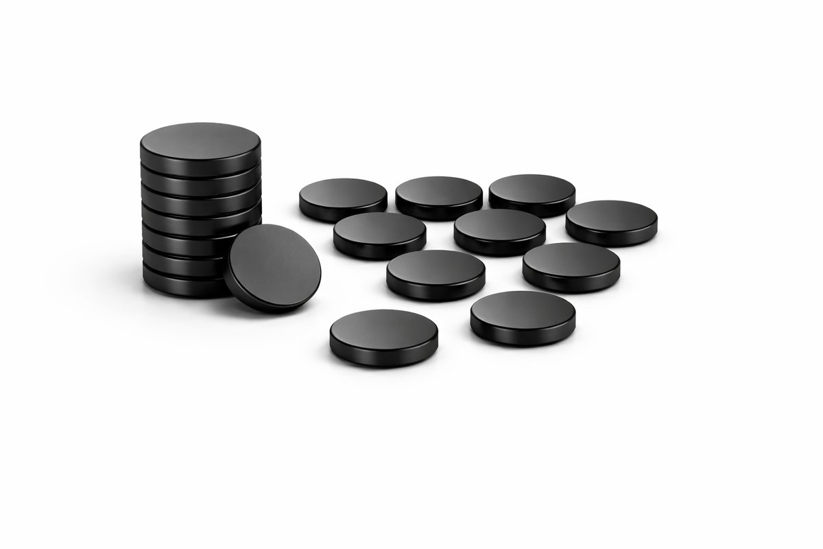 Brute Force Magneten – Neodymium Magneten N52 – 8x2 mm – Extra Sterk – Kleine Schijf Magneten – Set van 20 Stuks – Zwart