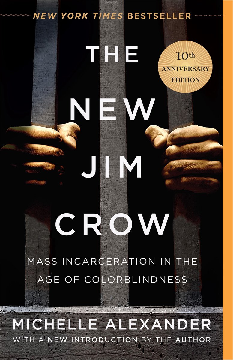 Omslag van The New Jim Crow