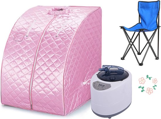 Draagbare Stoomsauna - Opvouwbare Tent - Thuis Ontspanning - Vierlaags Isolatie - 80x70x98 cm