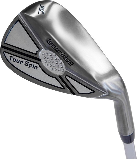 Golf Wedge - Zand Wedge - Precieze Slagen - Geborsteld Staal - 60 Graden - Zwart van GOLF — afbeelding 4