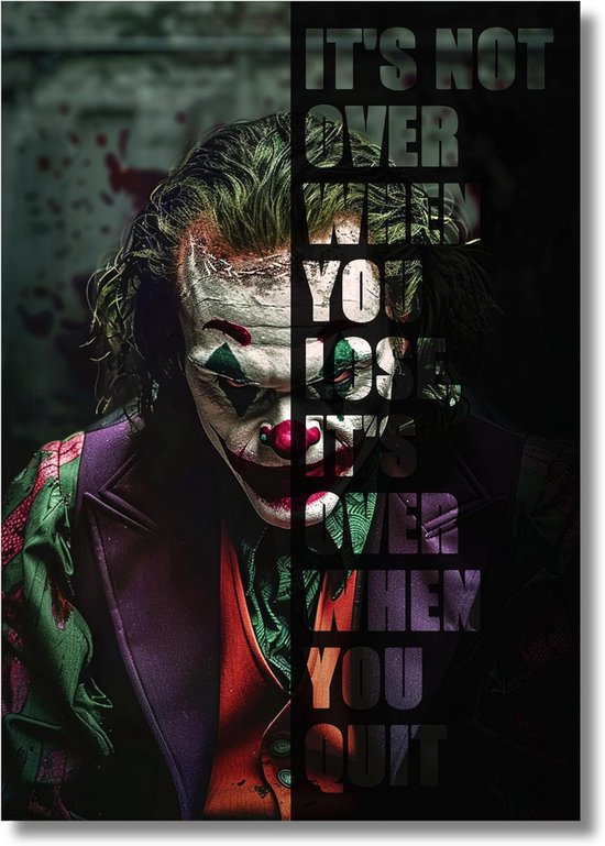 Mindset Poster - Motivatieafbeelding - Focus Discipline - Krachtig Statement - DIN A1 - Contrastrijk