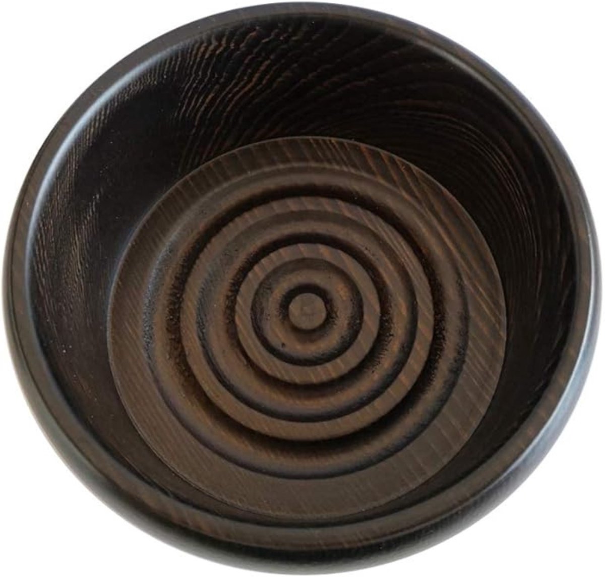GTB® Scheerkom - Scheerkwast - Scheerkop - Zwart - 13cm x 13cm x 6cm