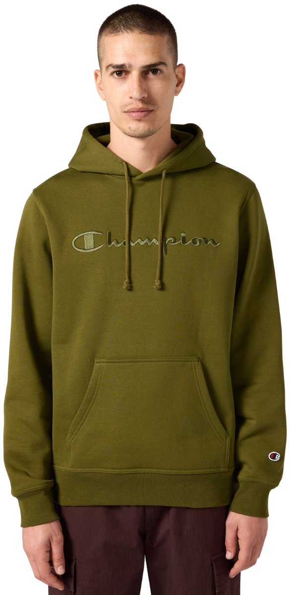 Champion Hooded Sweatshirt Heren 2XL Olijfgroen