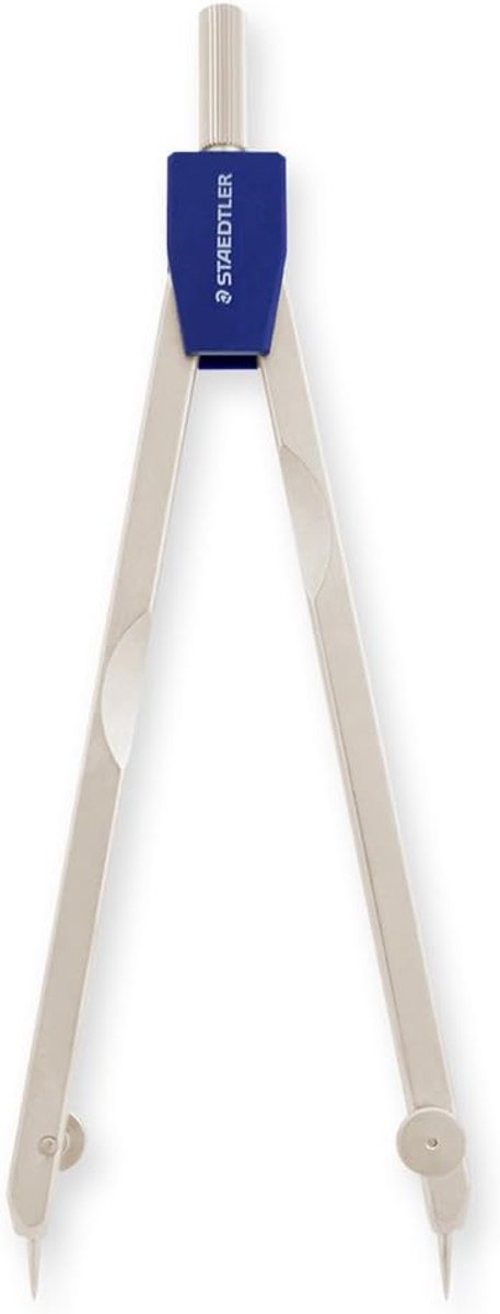 Precisie Passer - Tekenhulp - Cirkels Tekenen - Stabiele Greep - 15.7 cm - Zilver