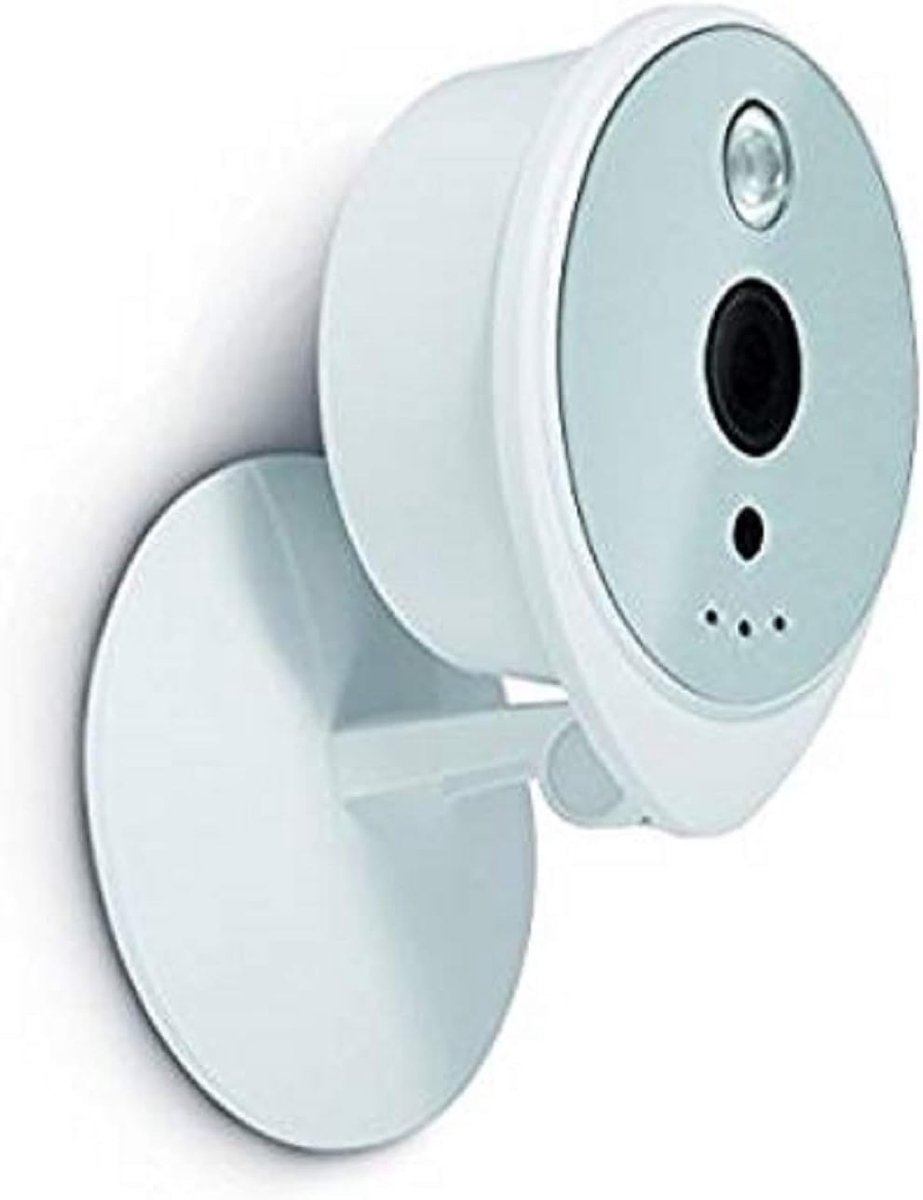IP Camera Wifi - Beveiligingscamera HD - Huisbewaking Buiten - Bewegingsdetectie Nachtzicht - 12 x 7 cm - Wit