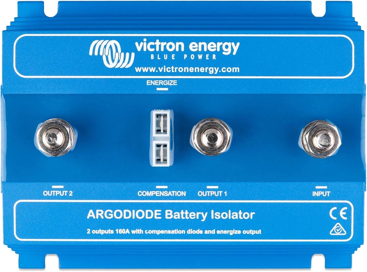 Accu Isolator - Batterij Scheider - Meerdere Accu's - 160 Ampère Capaciteit - 6x15x12 cm