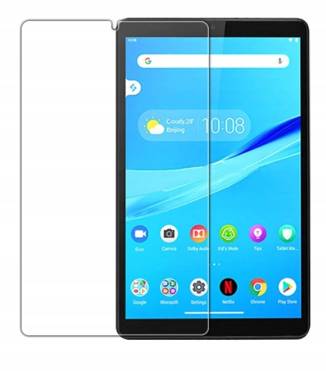 EtuiTab Serie - Gehard Glasbescherming - Lenovo Tab M8 - Optimale Pasvorm - Schermbescherming