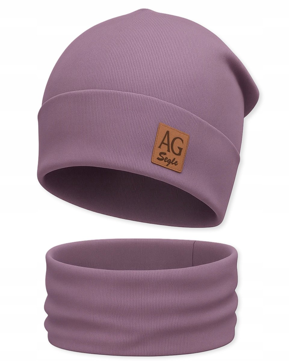 Dartomik - Set van Muts en Sjaal - Unisex - Dubbel Laags - Certificaat Oeko-Tex