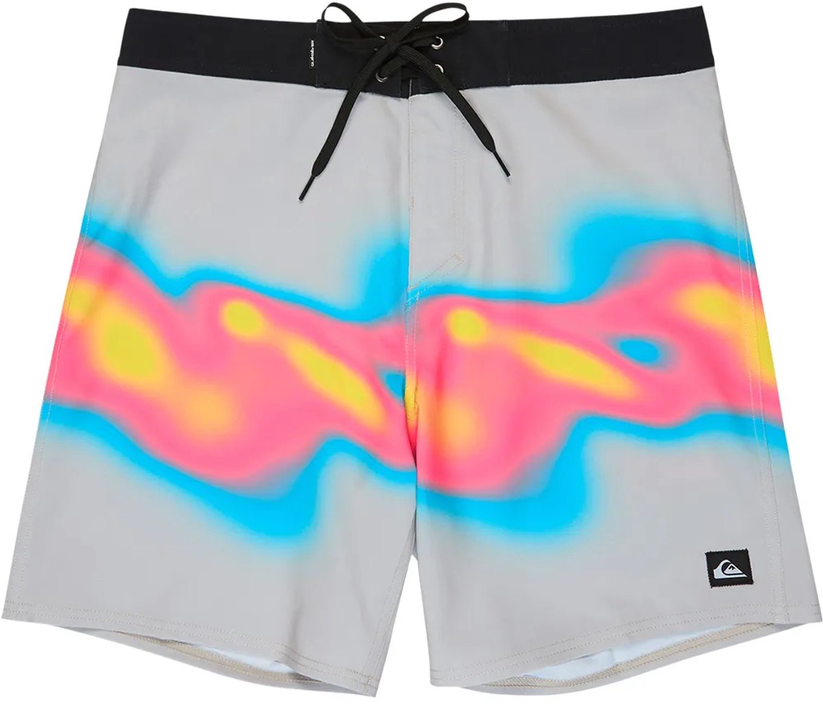 Quiksilver Surfsilk Straight 18´´ Zwembroek 34 Man Micro Chip Thermo Stripe