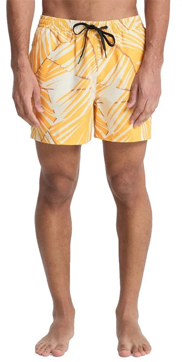 Quiksilver Everyday Printed Volley 15´´ Zwembroek M Man Geel