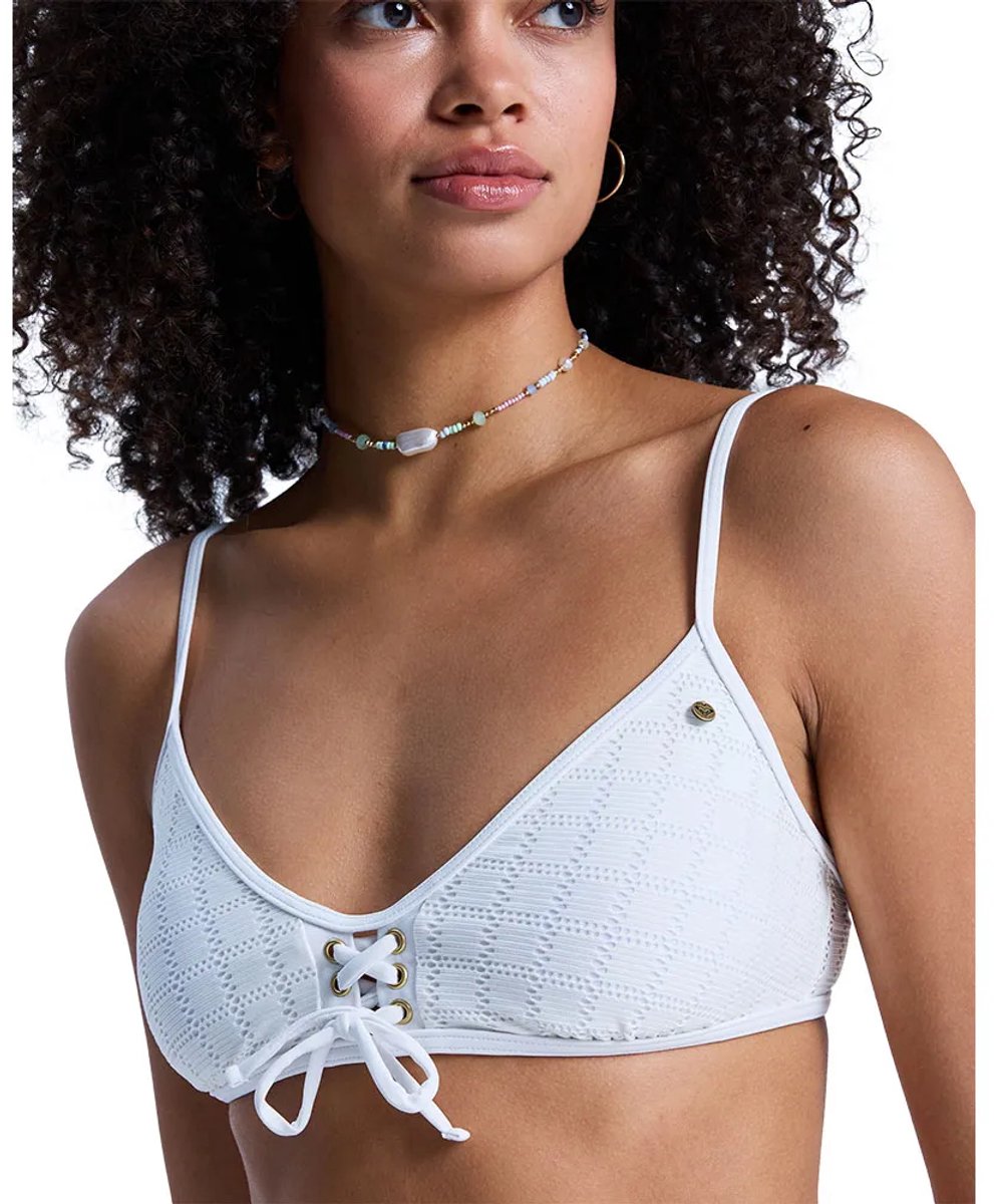Roxy Island Bralette Bikinitop XL Vrouw Coconut Milk