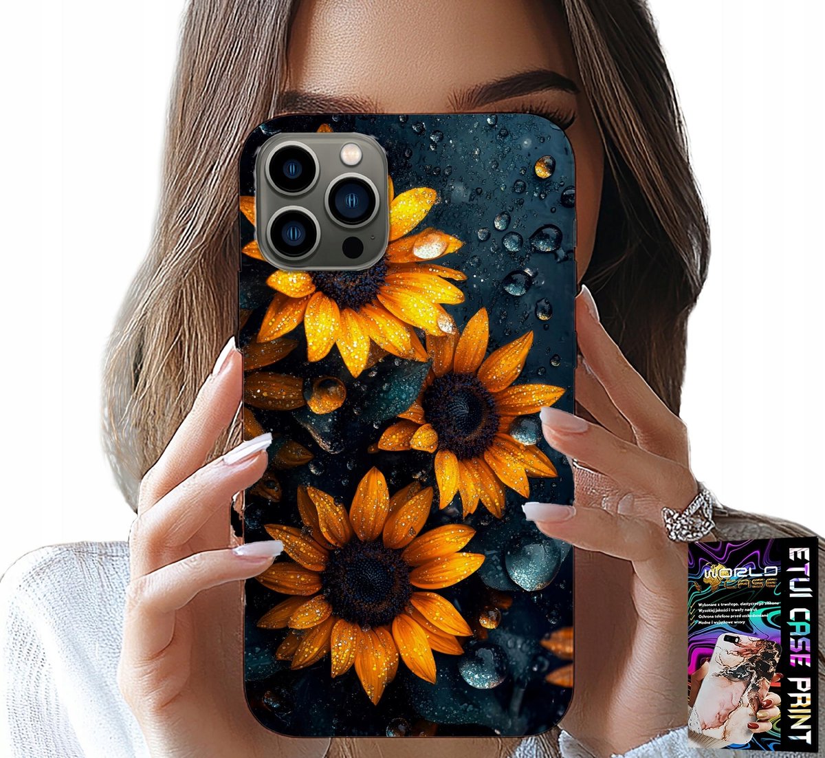 iPhone 11 Pro hoesje - Zonnebloemen, zonnebloem, bloemenpatroon