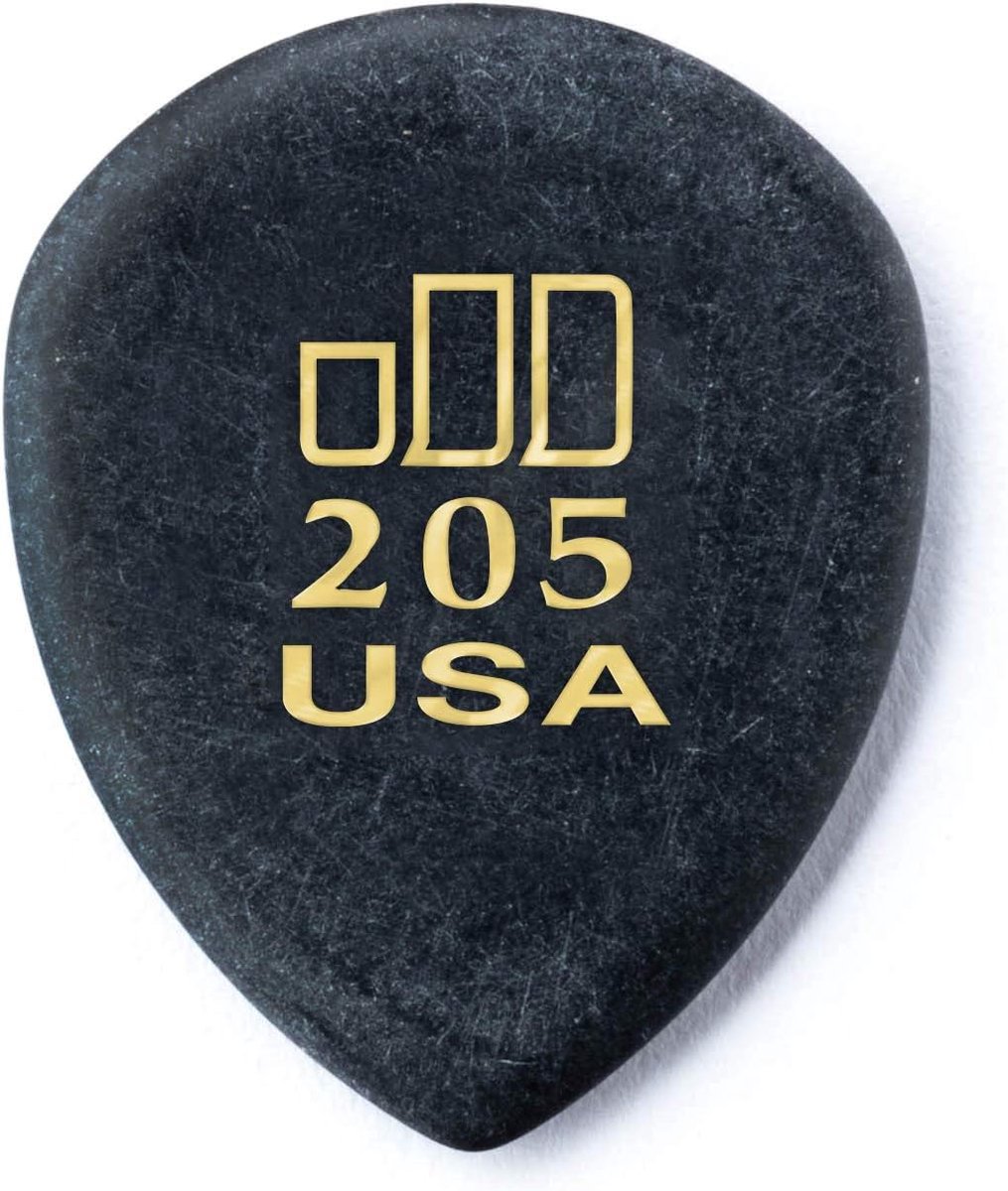 Set van 6 zeer scherpe plectrums 5 mm voor gitaar