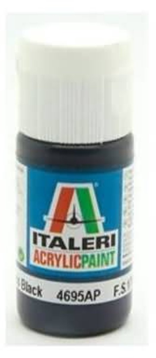 Italeri 4695ap - Gloss Black - Modelbouwverf Acryl