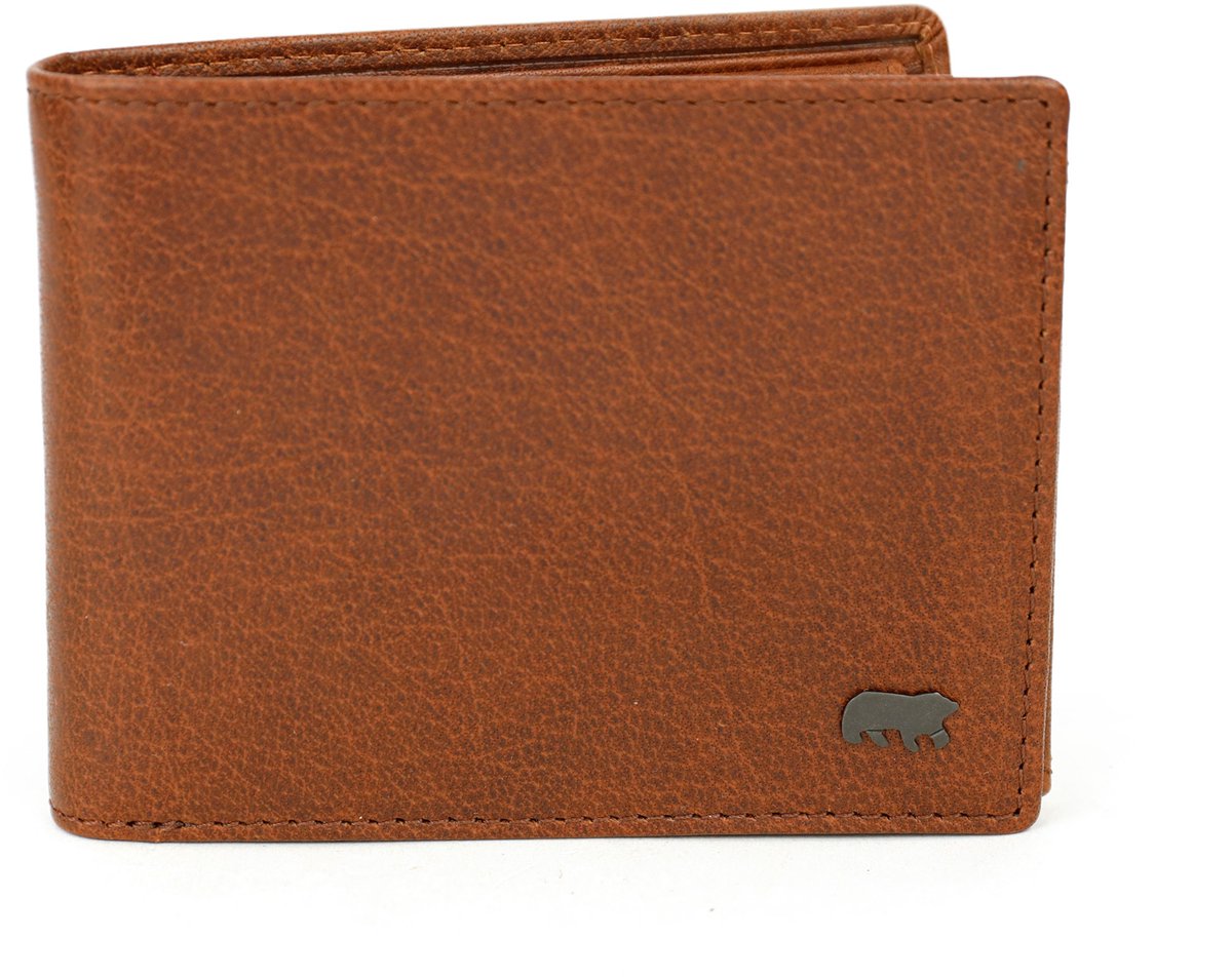 Bear Design Niels Leren Billfold - Cognac