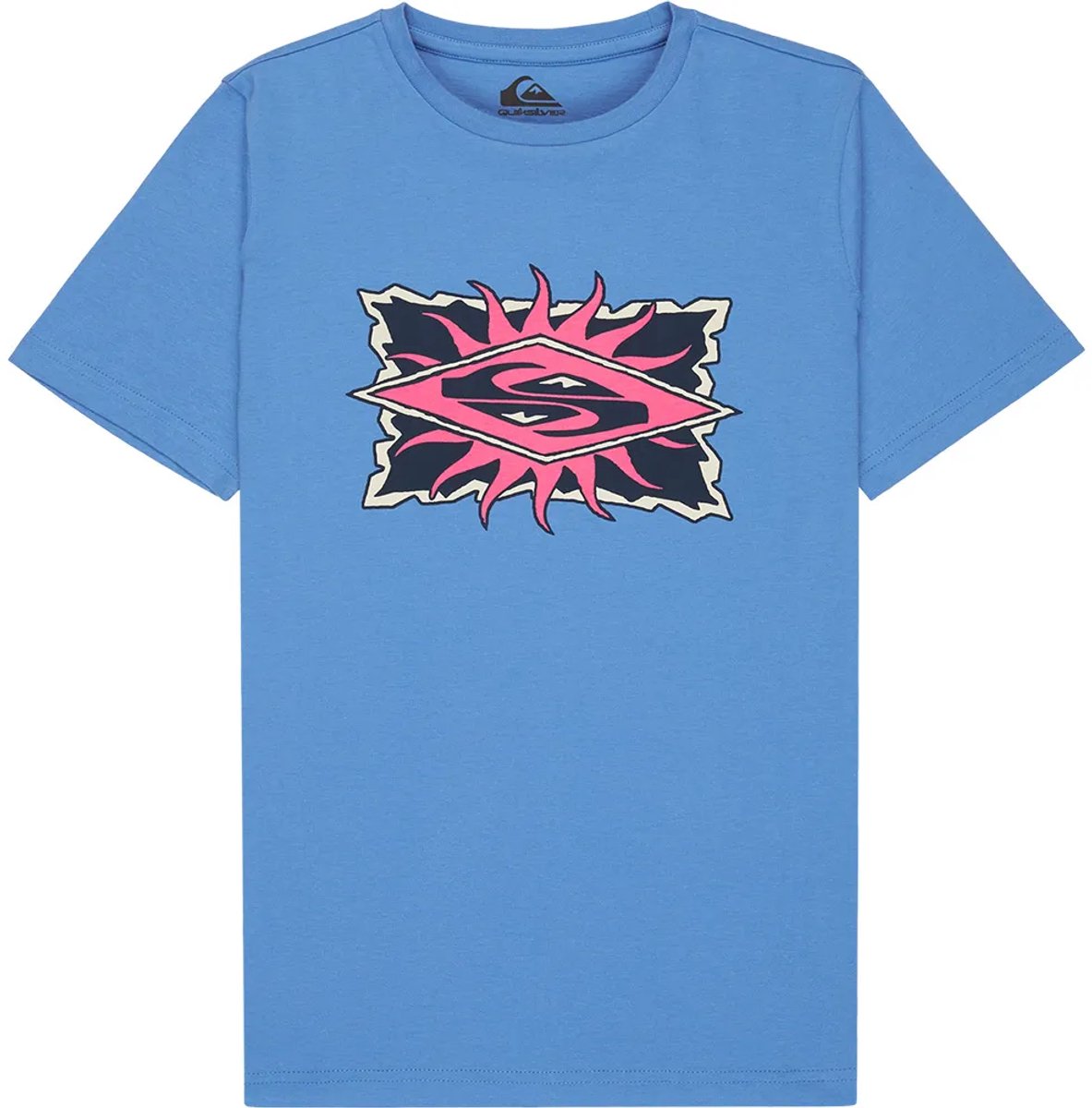 Quiksilver Starfish Stamp T-shirt Met Korte Mouwen 14 Years Jongen Blauw