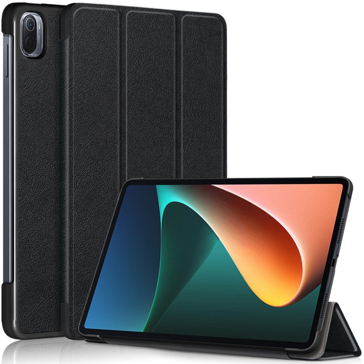 EtuiTab - Slim Cover voor Xiaomi Mi Pad 5 Pro 11" - Zwart - Magnetische Sluiting