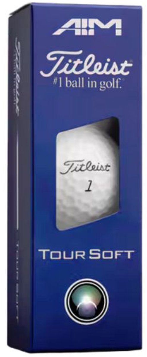 Titleist Tour Soft AIM Golfballen Wit 2026 van Merkloos — afbeelding 5