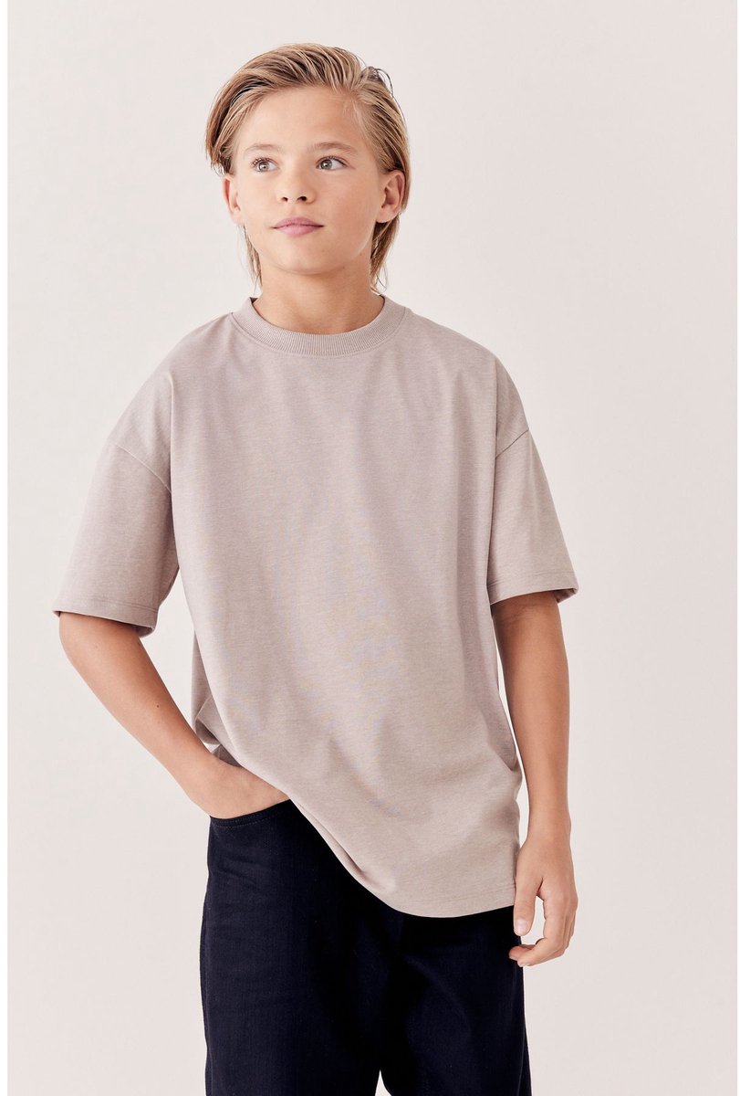 Next - Jongens - T-shirt met korte mouwen - Naturel