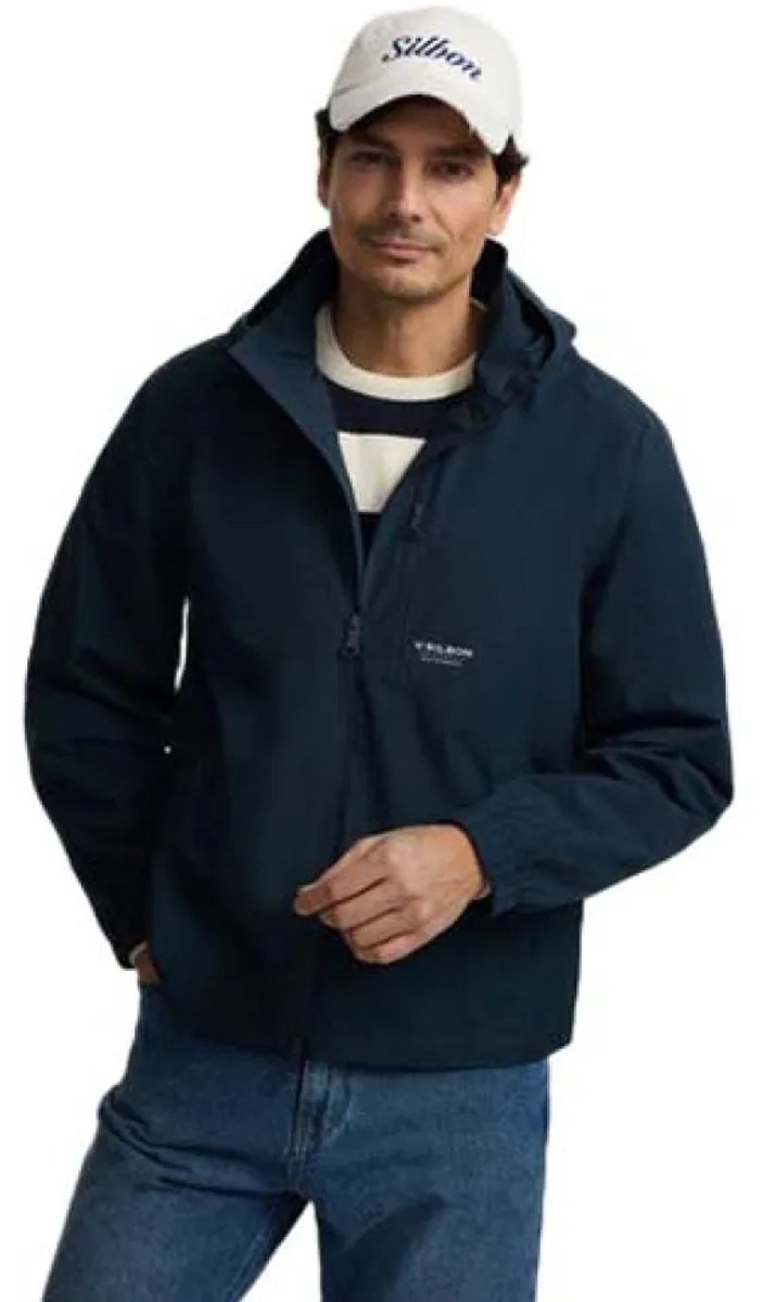 Silbon 1030102291 Jas Man Marineblauw